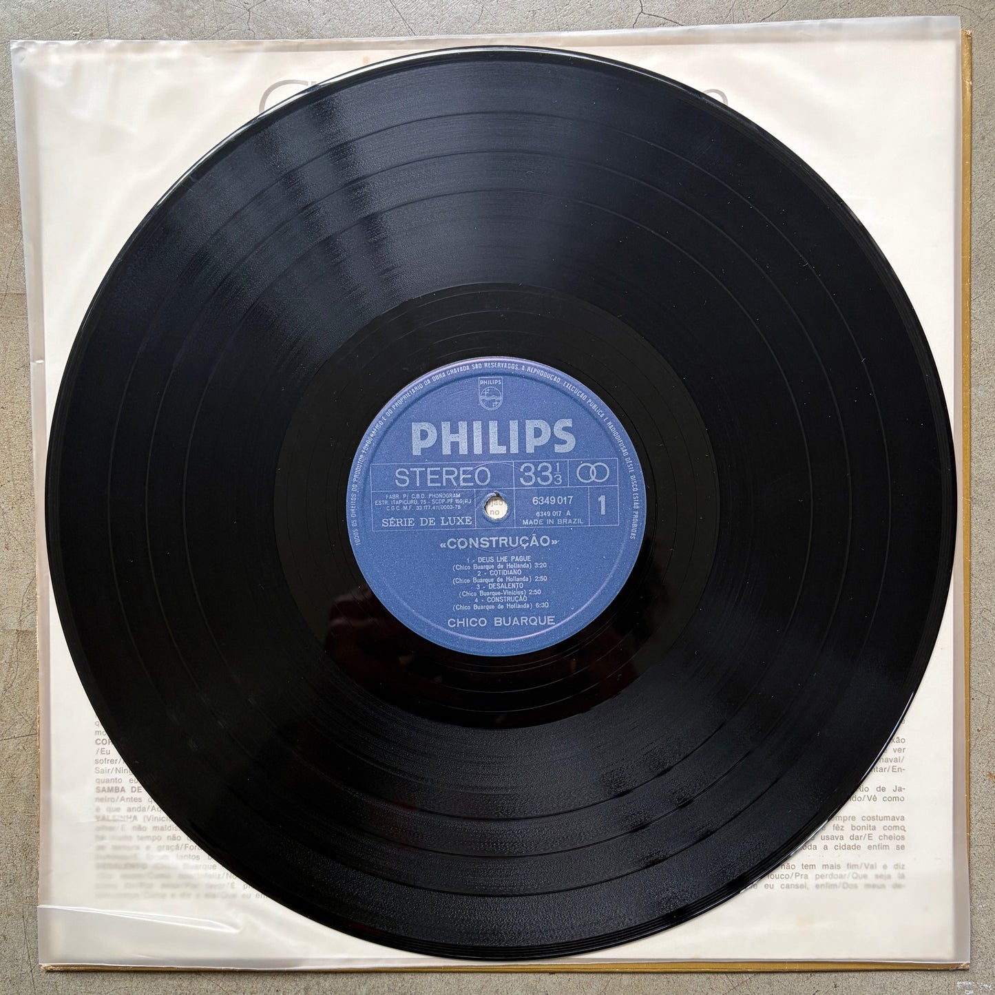 Chico Barque - Construção (OG 1972)