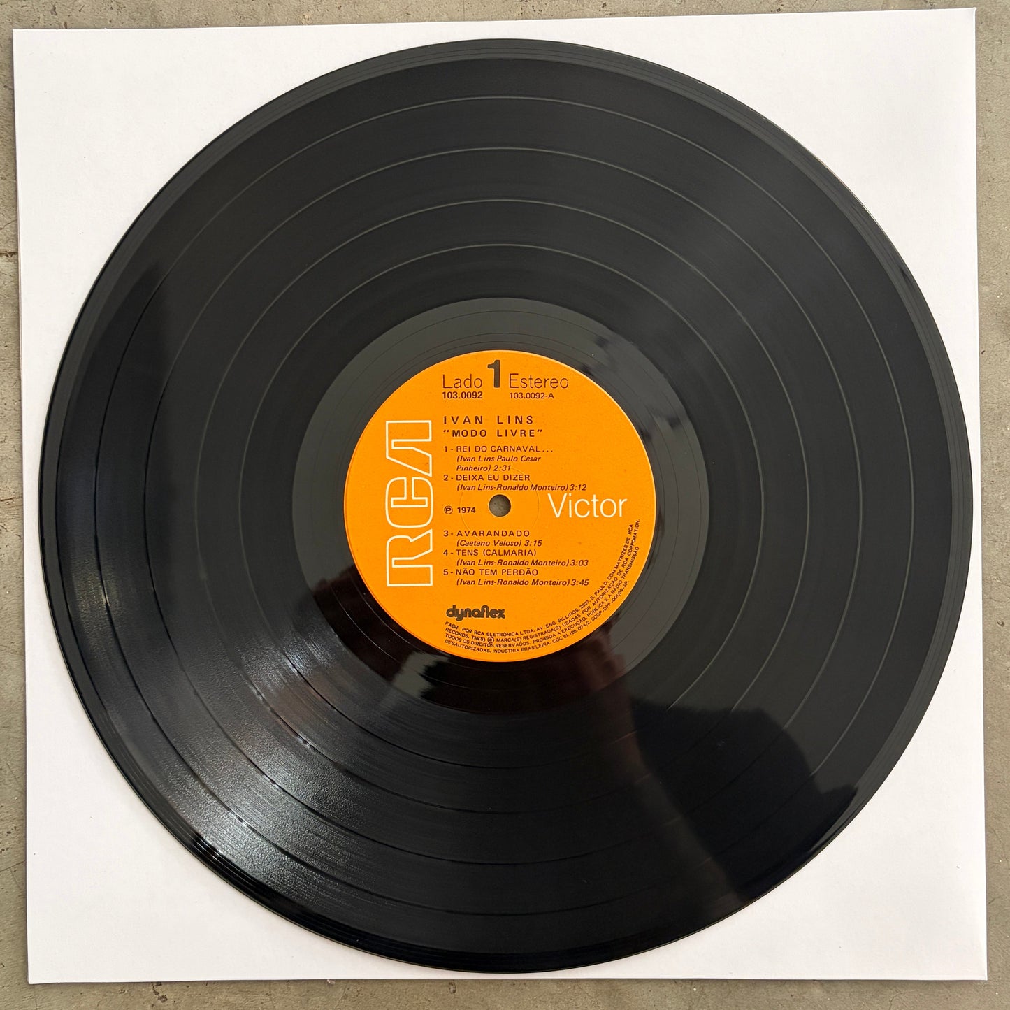 Ivan Lins - Modo Livre (With insert)