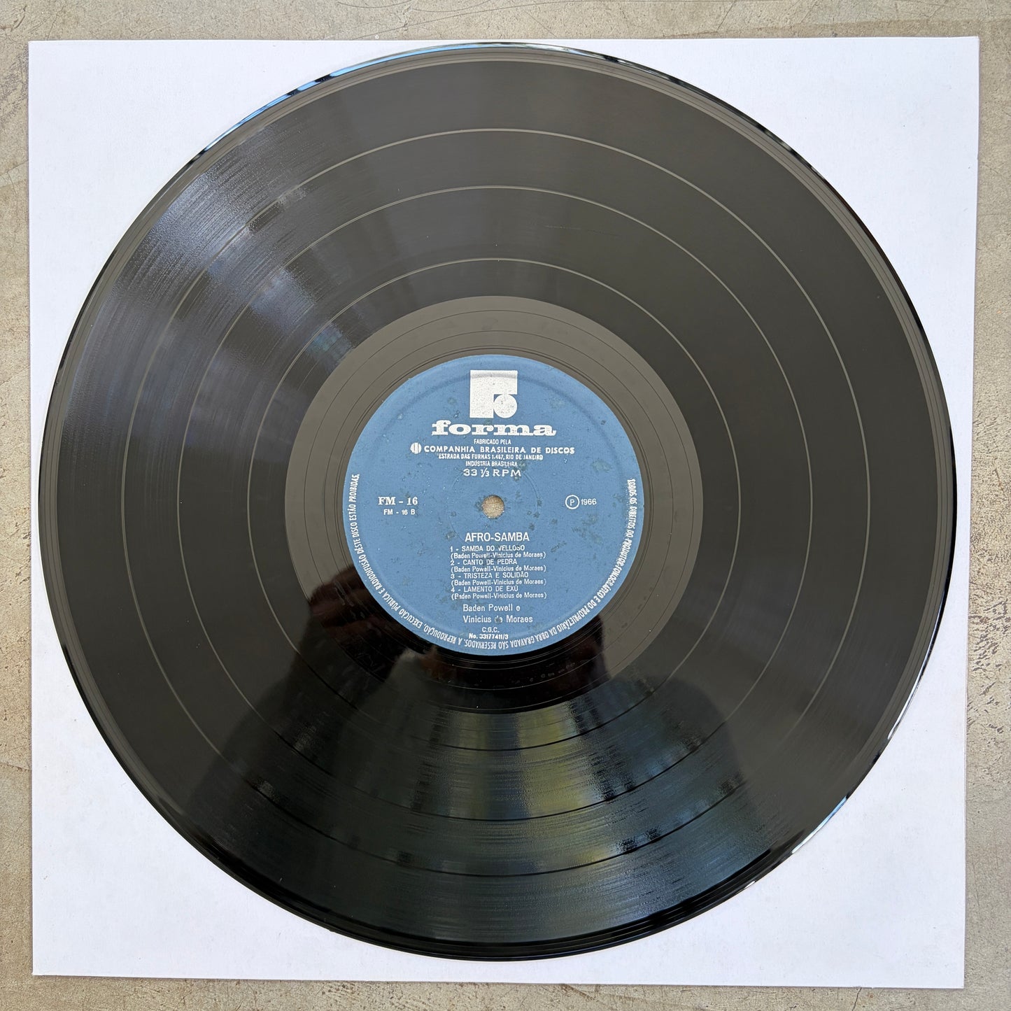 Baden E Vinicius – Os Afro Sambas (1970 Stereo)