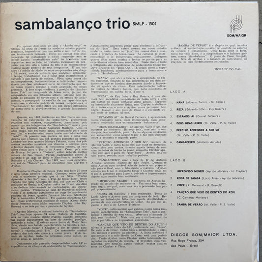 Sambalanço Trio - S/T 1965 OG