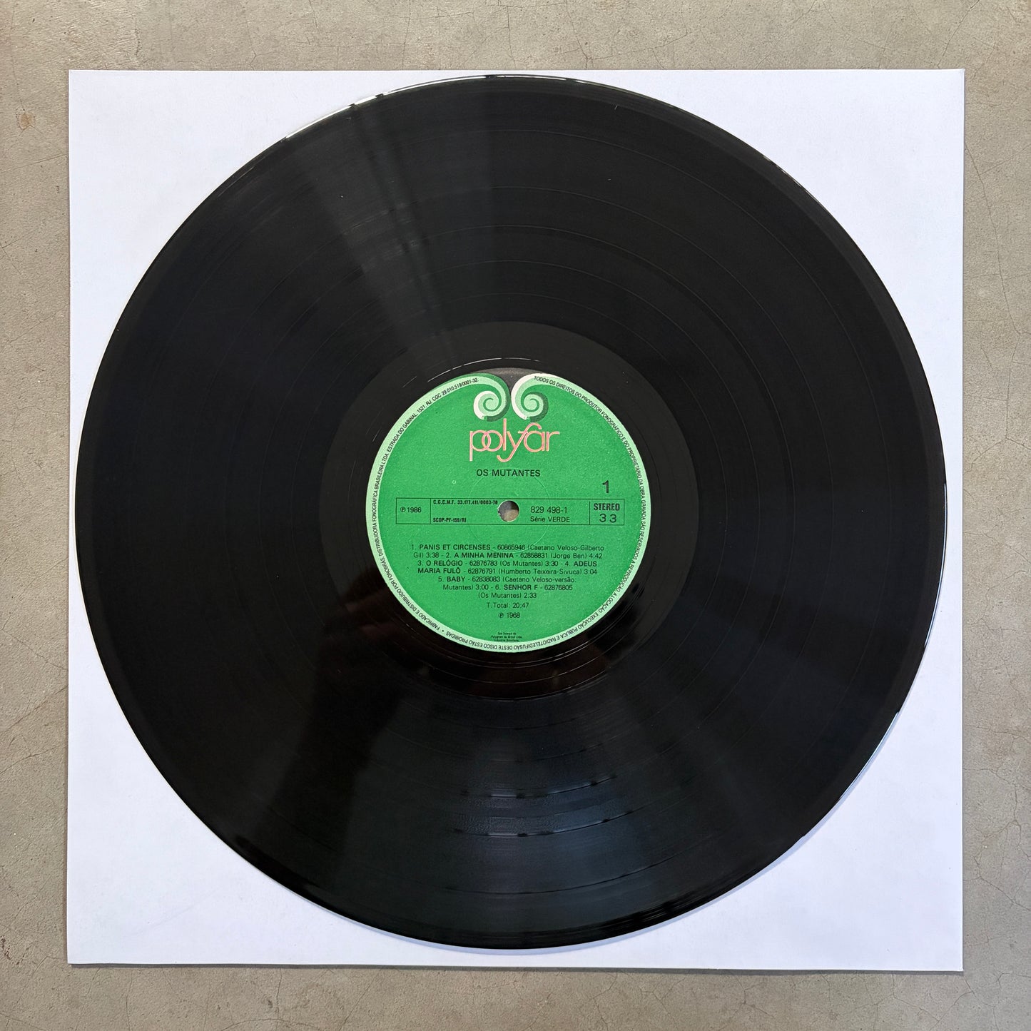 Os Mutantes - S/T (1986 Press)