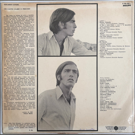 Eduardo Conde - Minha Chegada (Rare Promo)