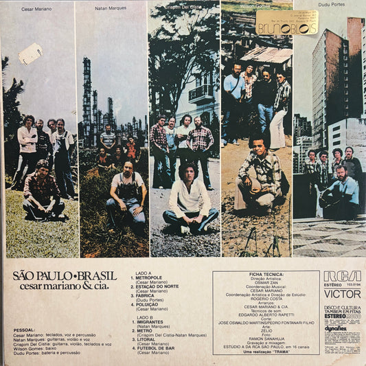 Cesar Camargo & Cia - Sao Paulo (With Insert)