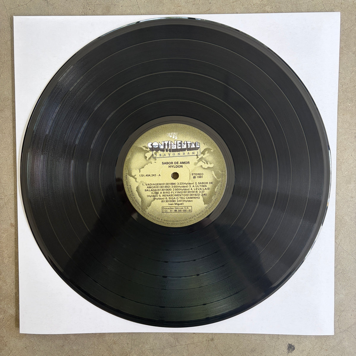 Hyldon - Sabor De Amor (With Insert)