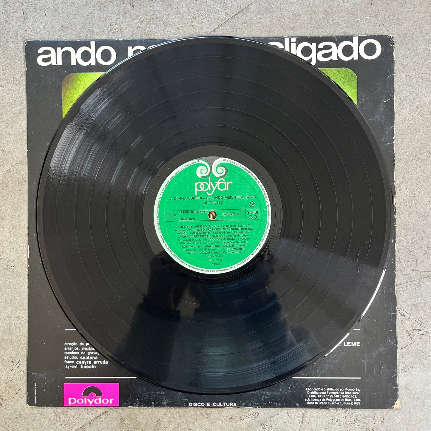 Os Mutantes – A Divina Comédia Ou Ando Meio Desligado (2nd Press)