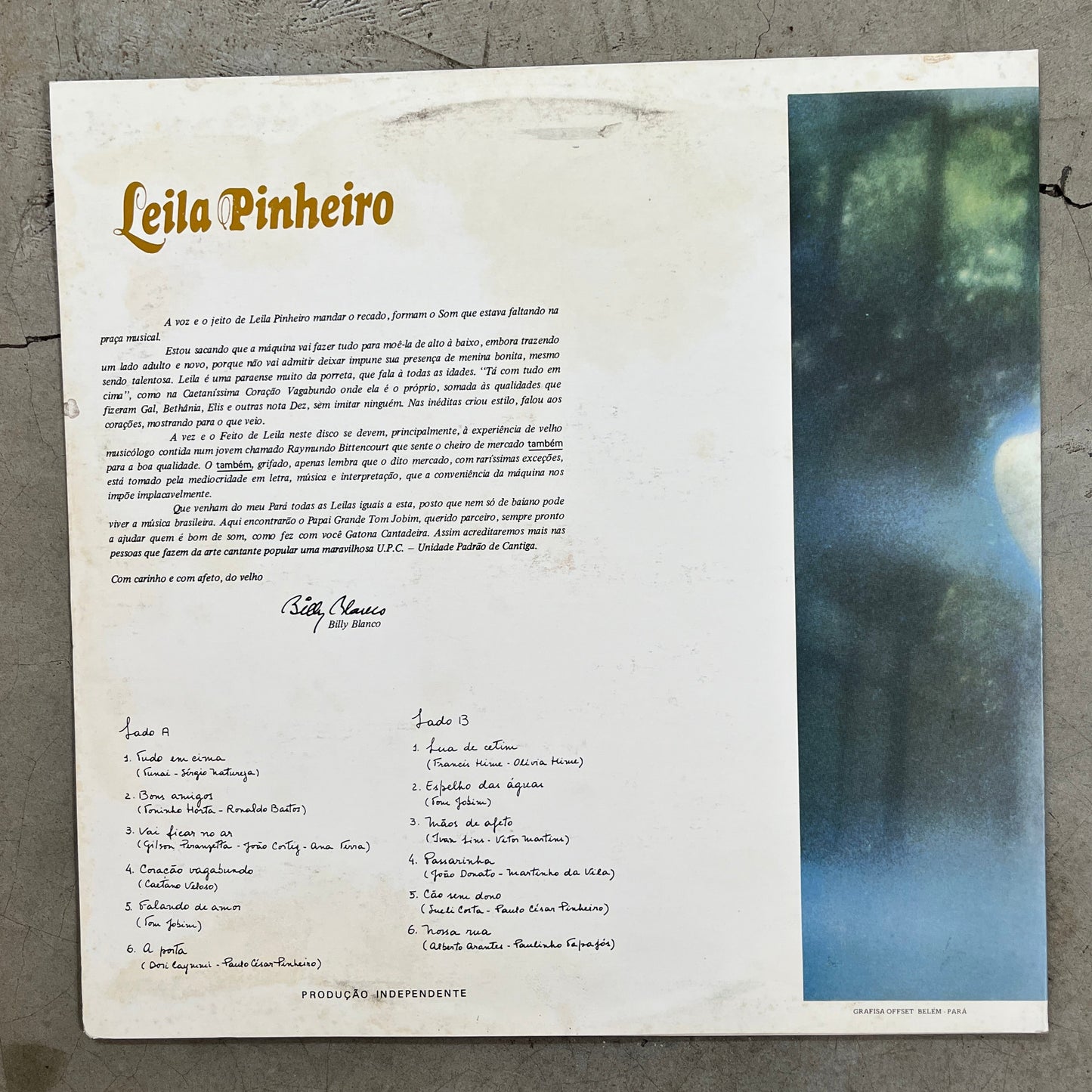 Leila Pinheiro – S/T (Deadstock Copy)