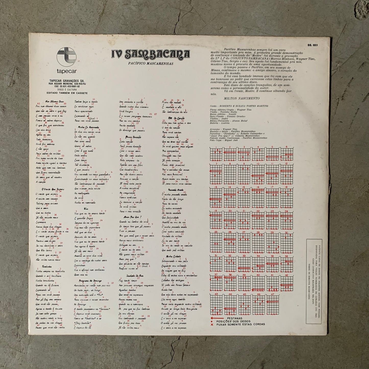 Pacifico Mascarenhas – IV Sambacana