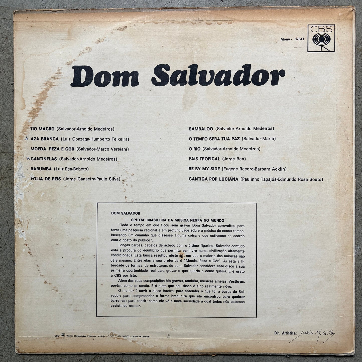 Dom Salvador - 1969 (Mono OG)