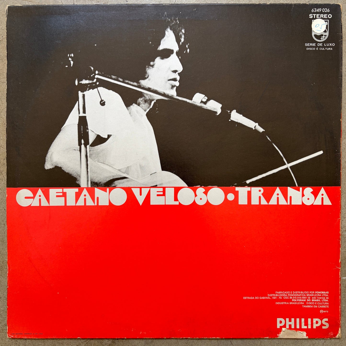 Caetano Veloso – Transa (1972 Single Sleeve)