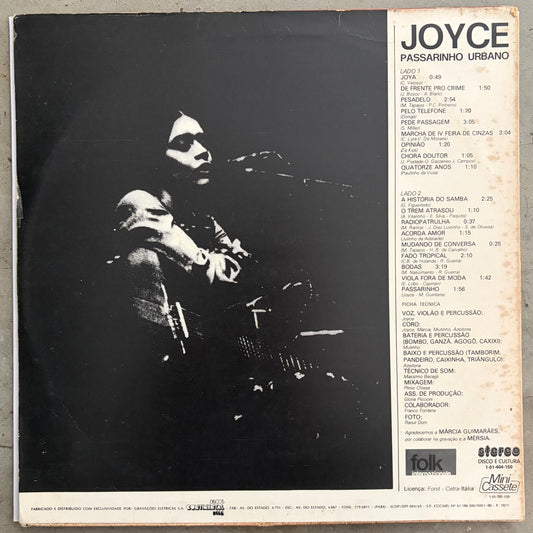 Joyce – Passarinho Urbano