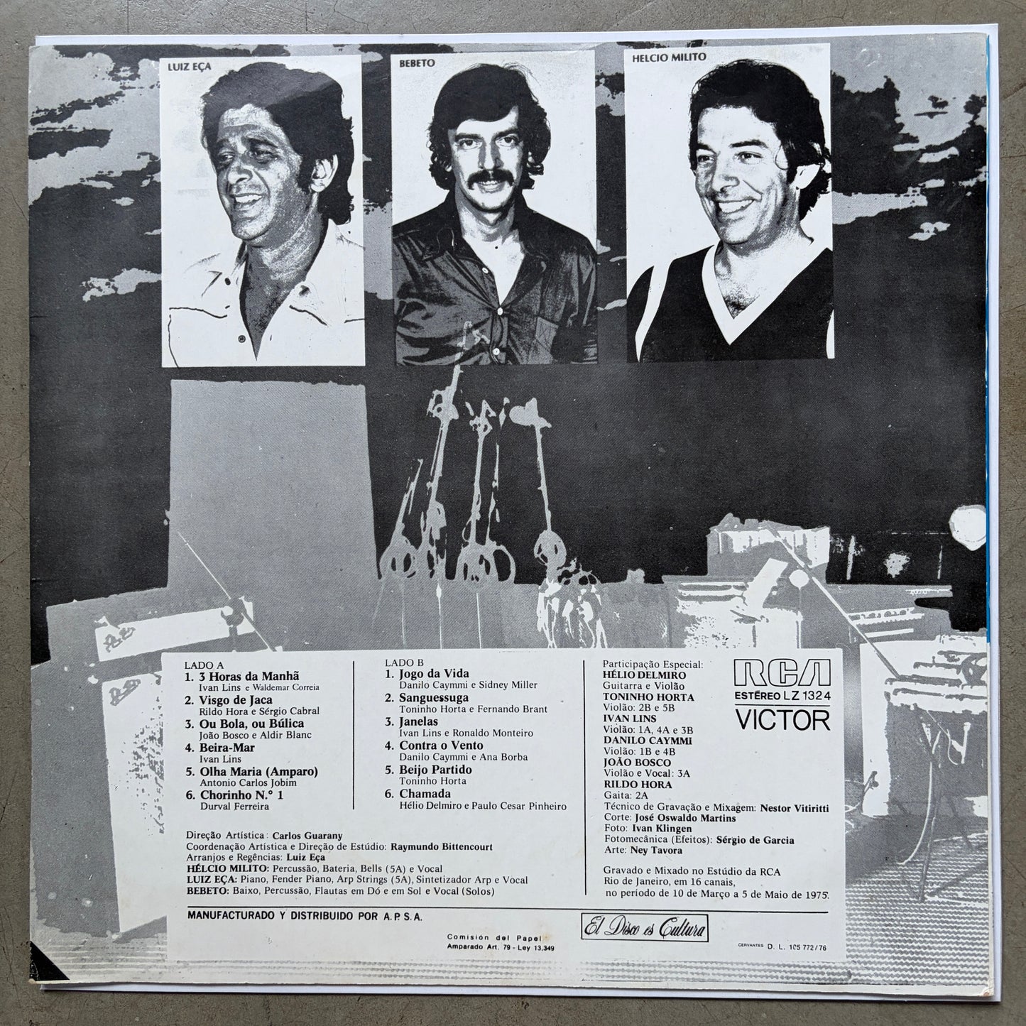 Tamba Trio - S/T (1975 Uruguay Press)