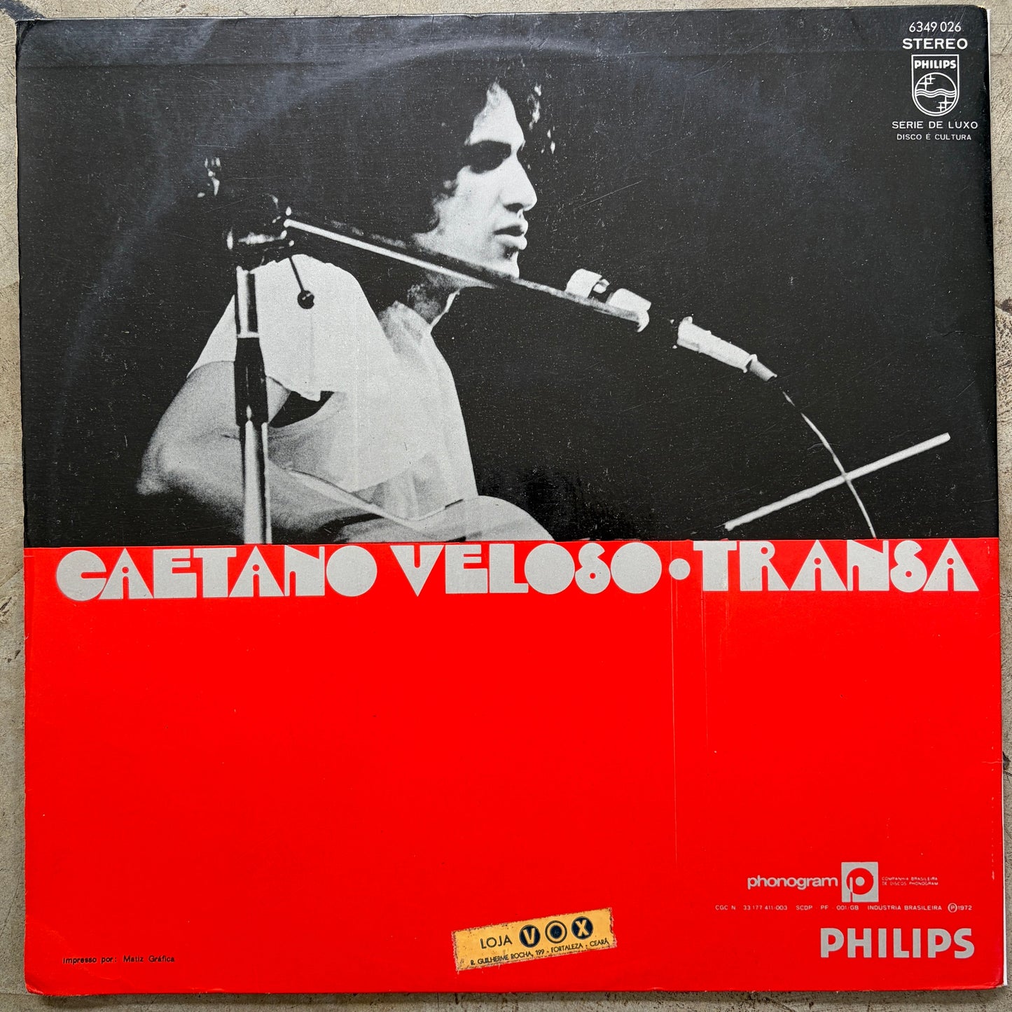 Caetano Veloso – Transa (2nd Press Gatefold)