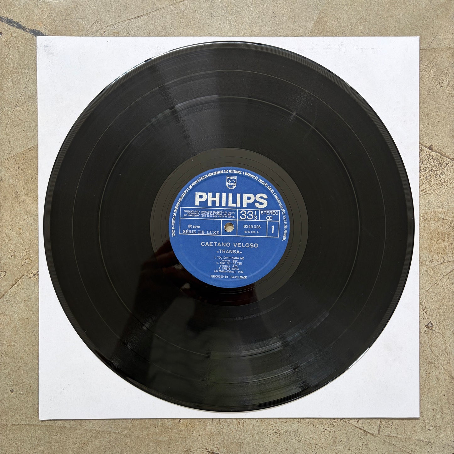 Caetano Veloso – Transa (2nd Press Gatefold)