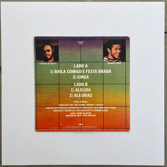 Lincoln Olivetti & Robson Jorge -  Os Temas Instrumentais Da Novela Baila Comigo 7"