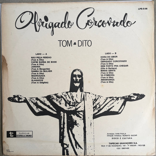 Tom & Dito – Obrigado Corcovado