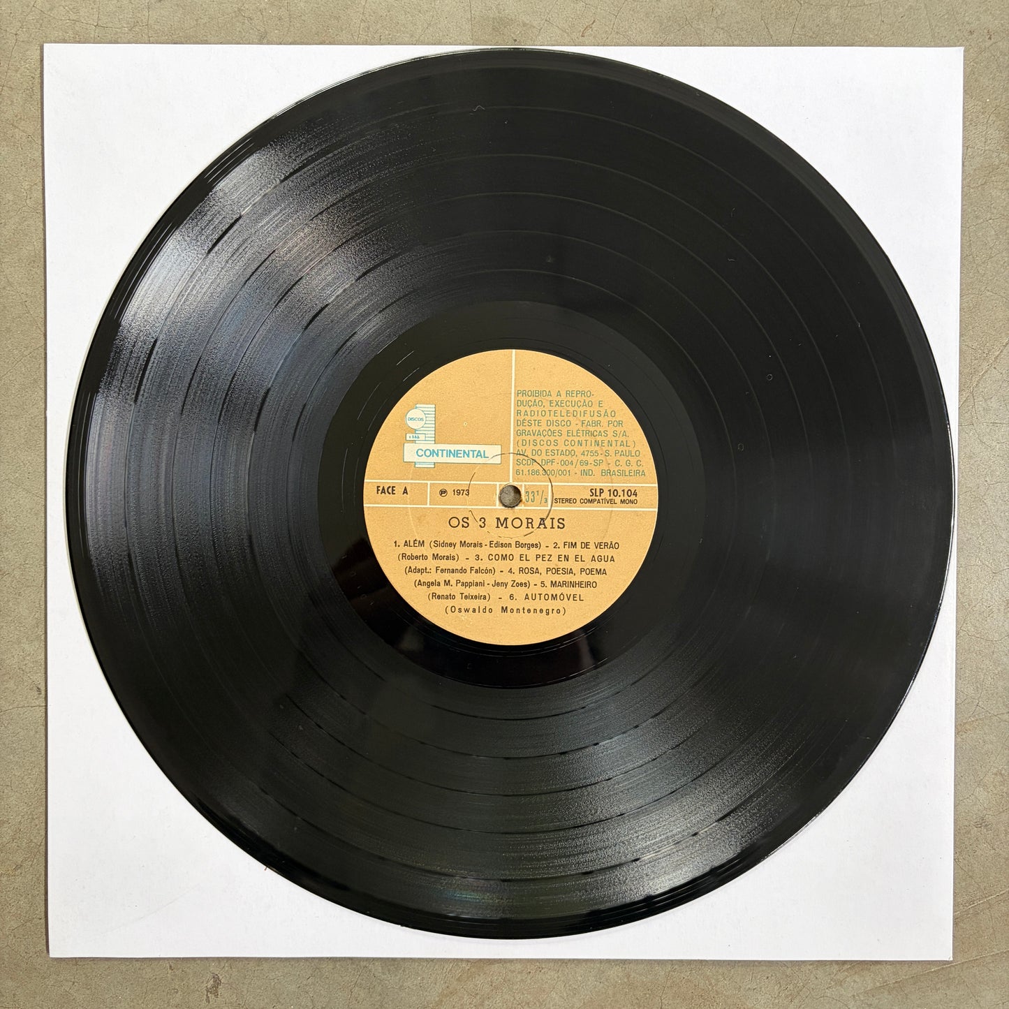 Os 3 Morais - S/T 1973