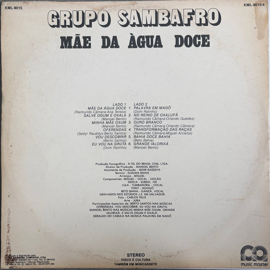 Grupo Sambafro – Mãe Da Água Doce
