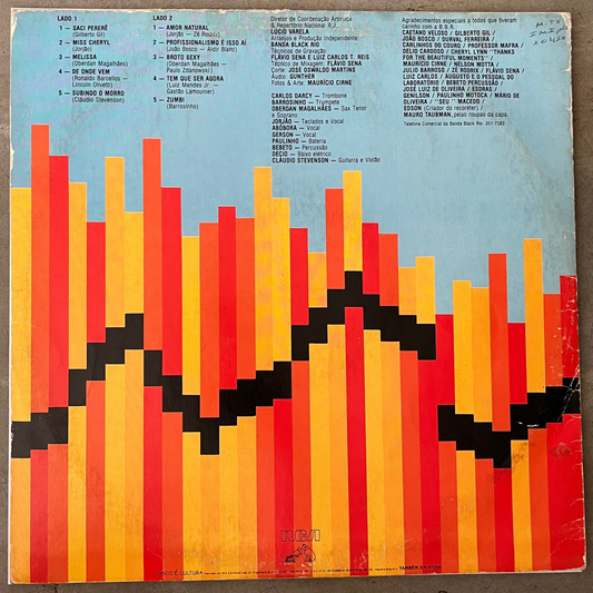 Banda Black Rio - Saci Pererê (VG++ Copy)