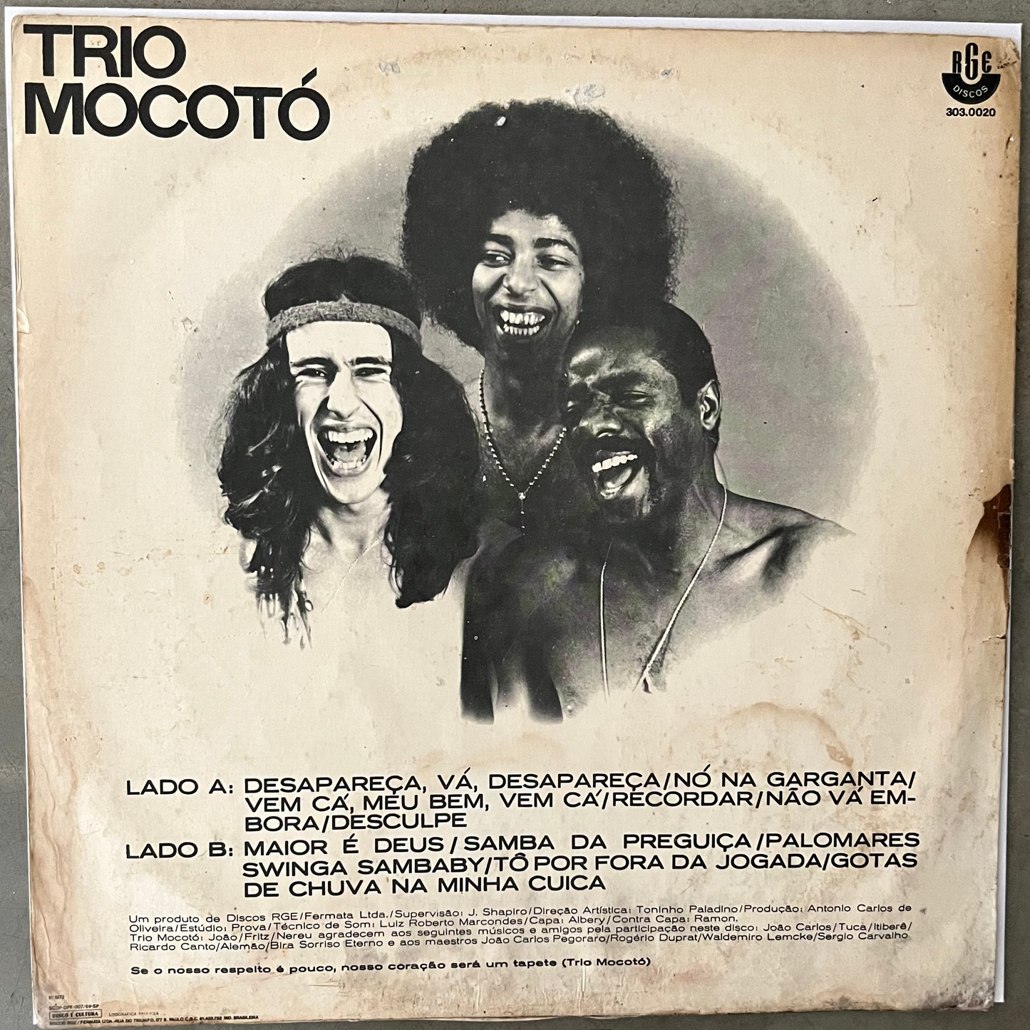 Trio Mocotó - S/T 1973