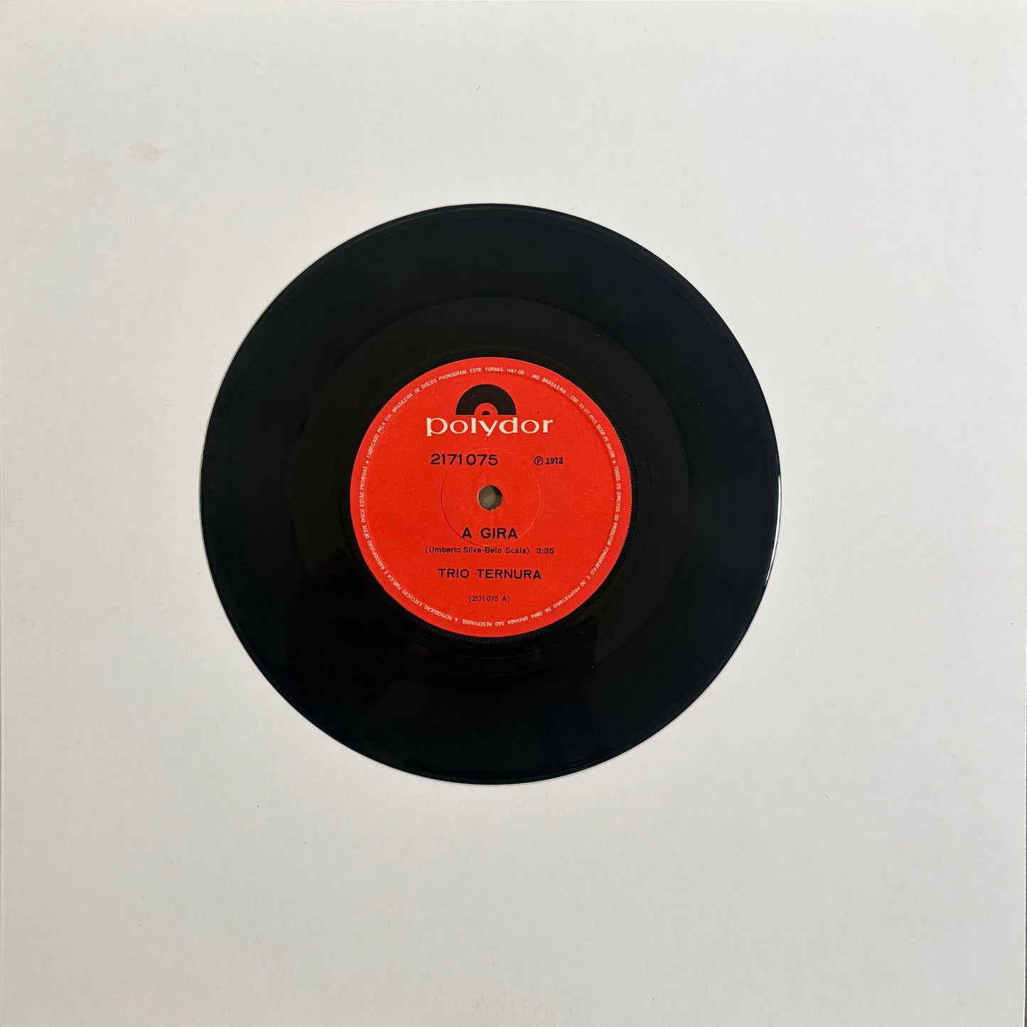 Trio Ternura – A Gira 7"