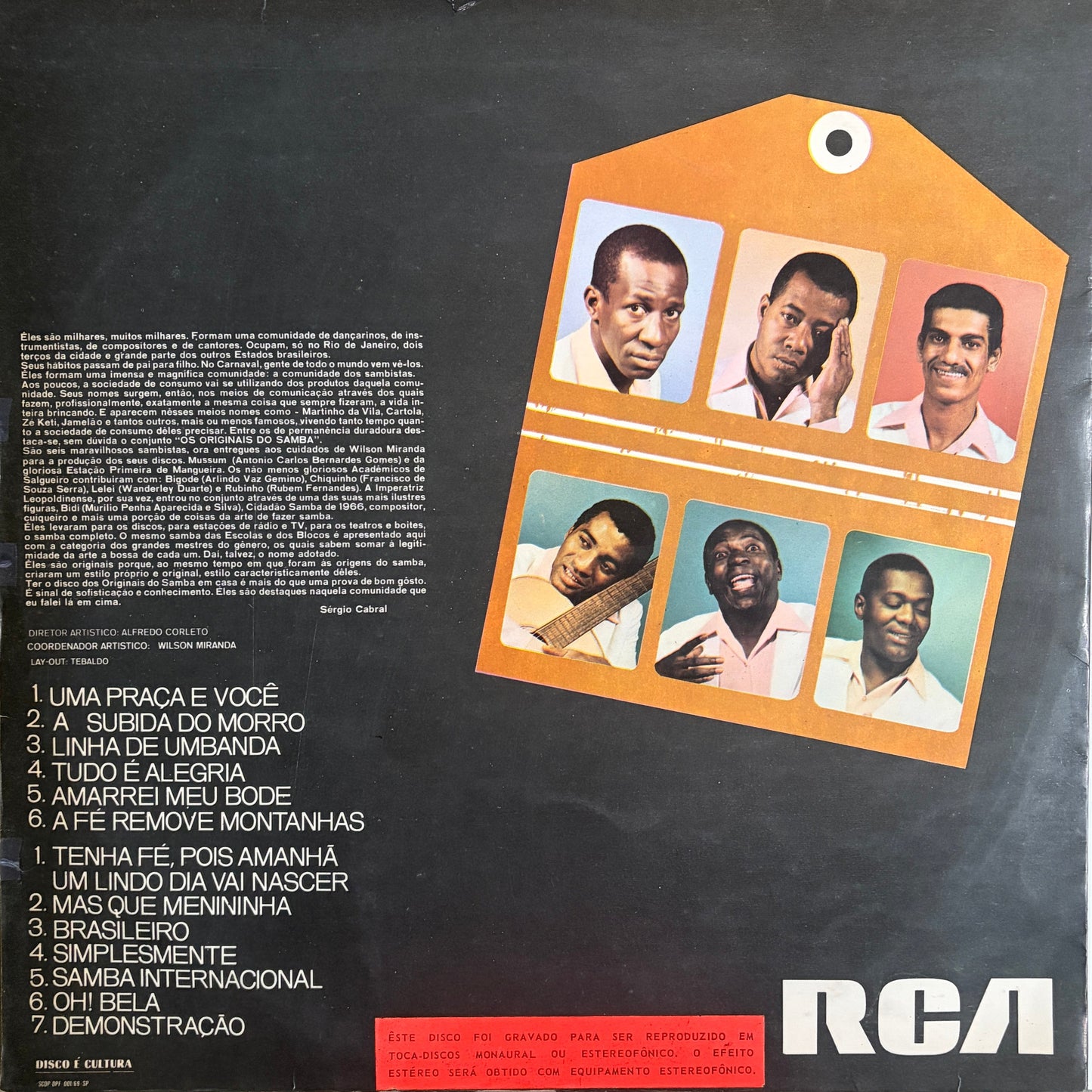 Os Originais Do Samba – Exportação (EX/NM)