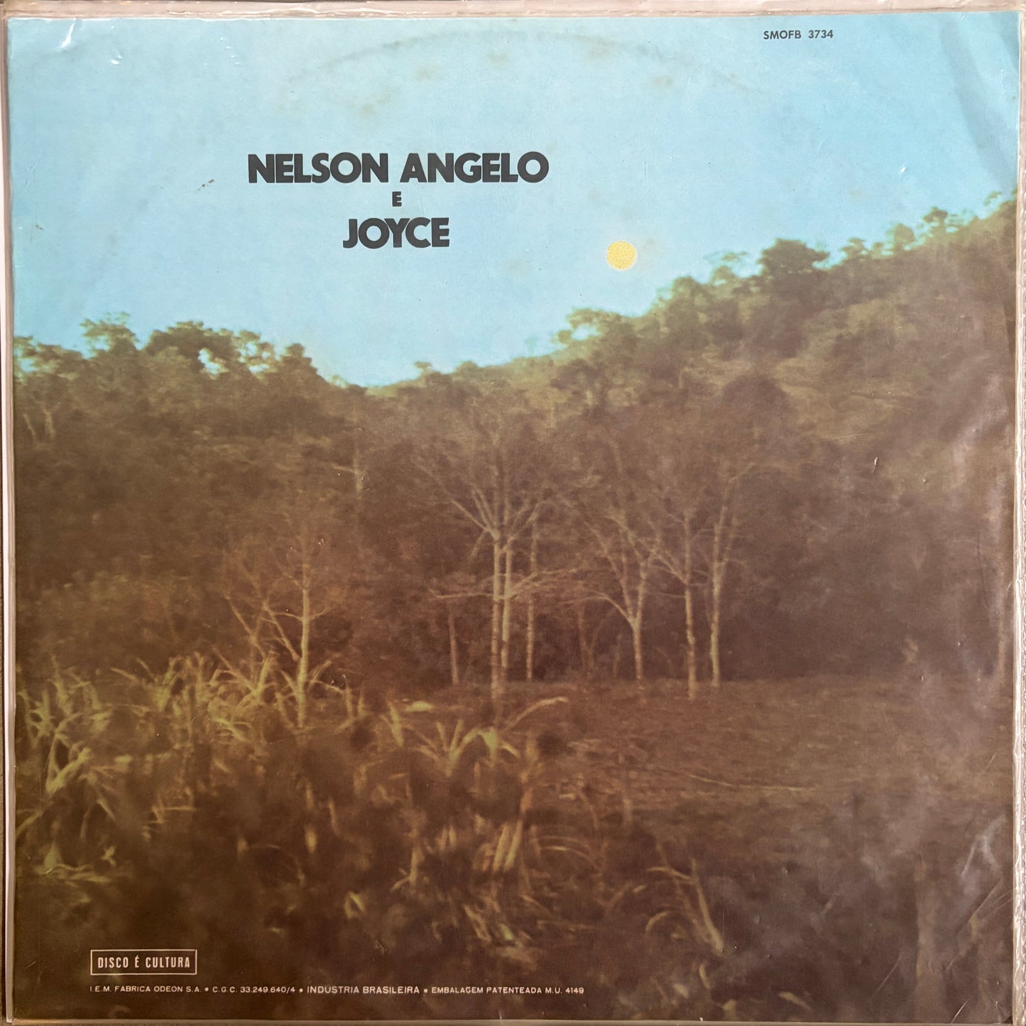 Joyce & Nelson Angelo - S/T (OG w/insert!)