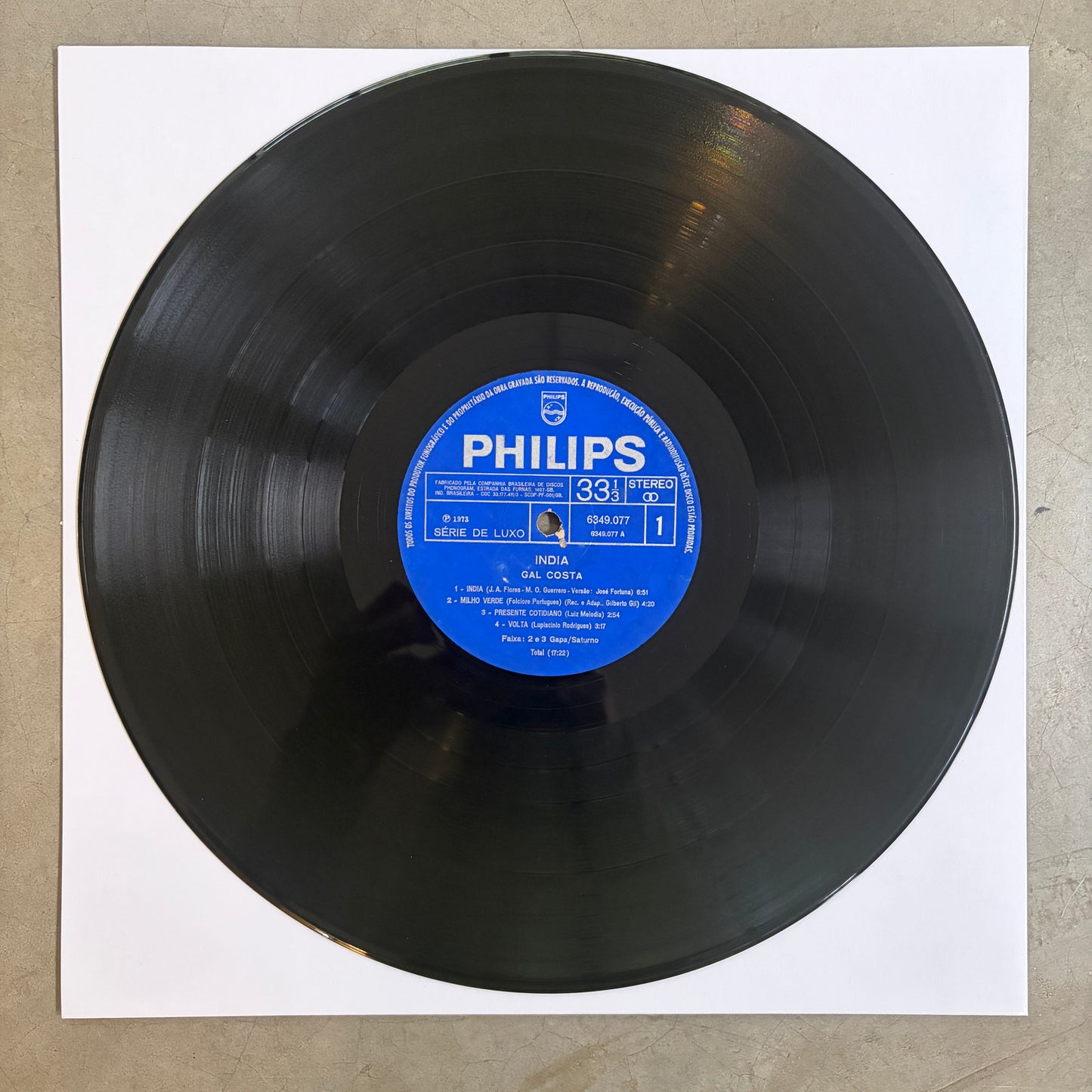 Gal Costa - India (1973 Gatefold Press)