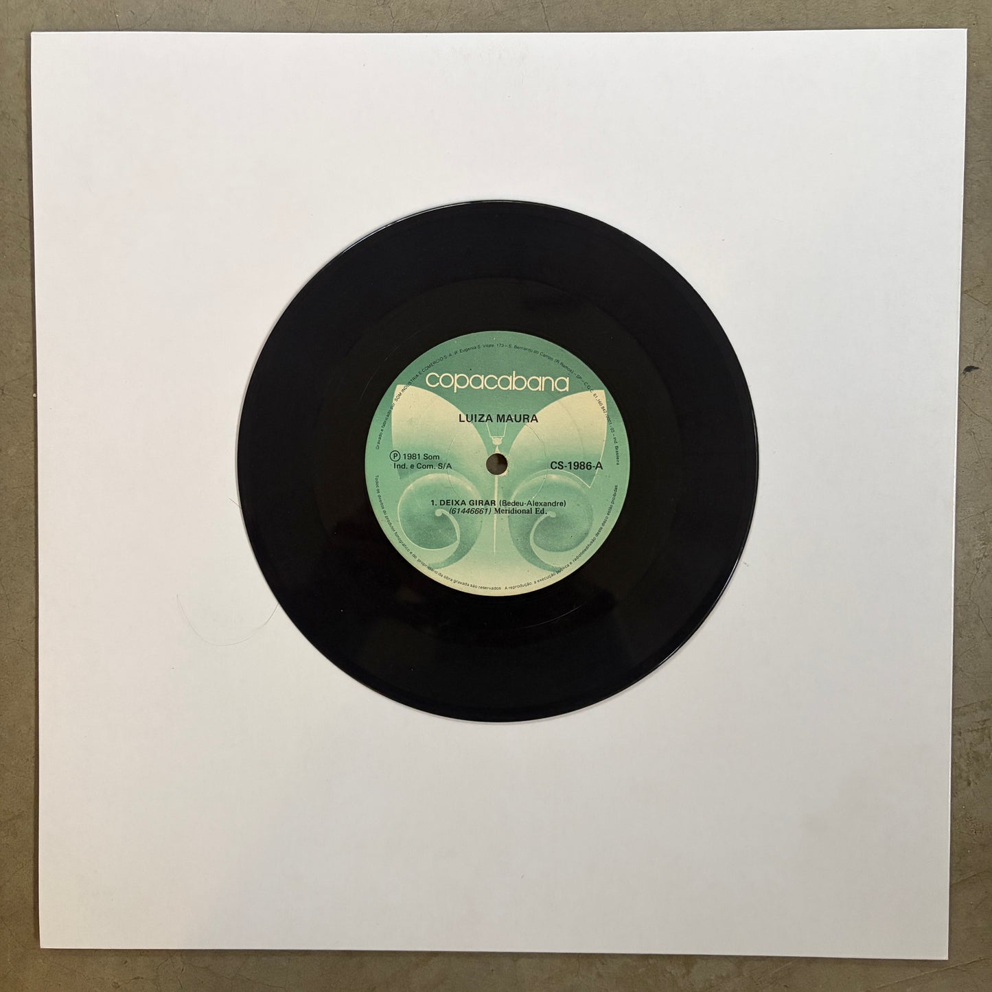 Luiza Maura – Deixa Girar 7"
