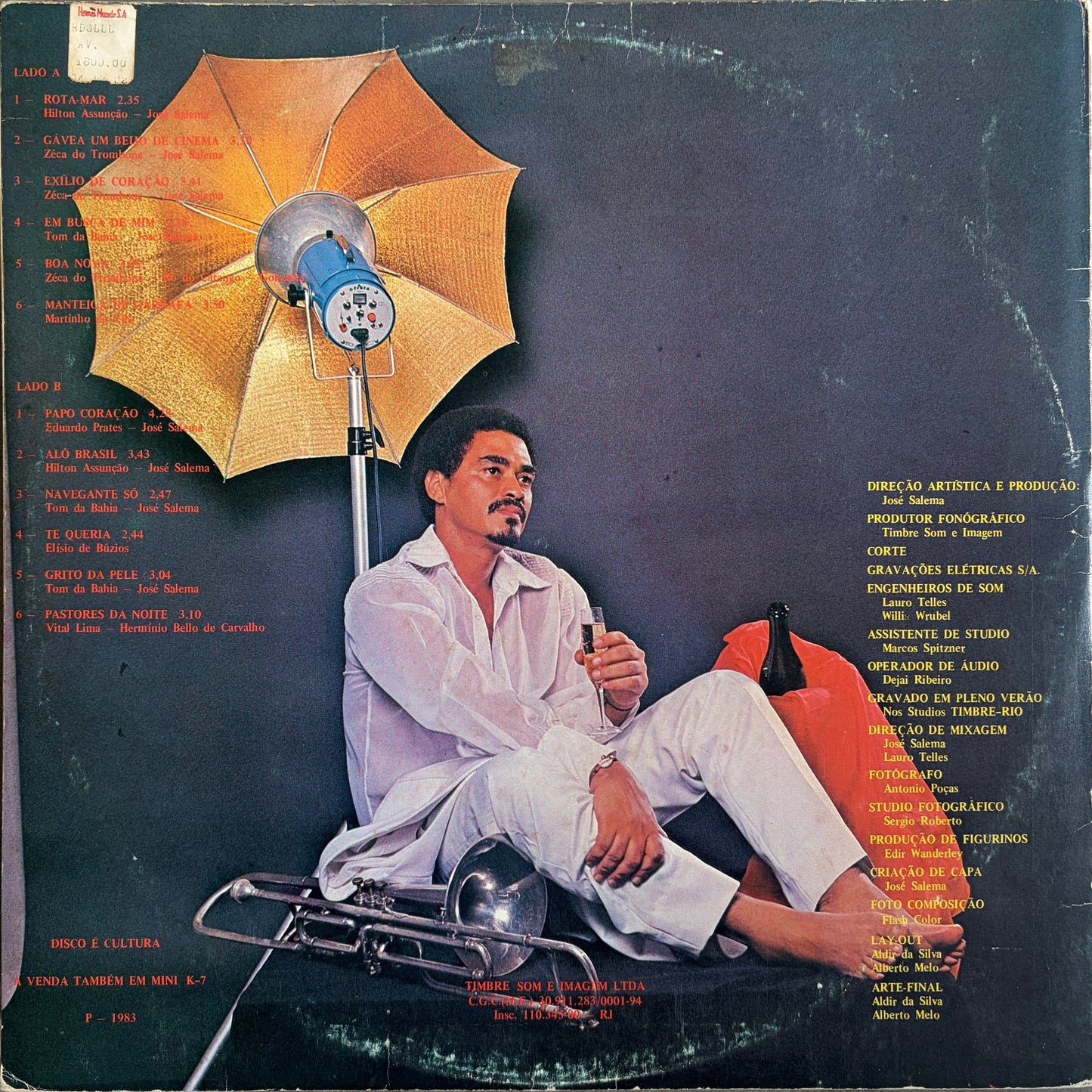 Zeca Do Trombone – Rota-Mar (Gatefold Press)