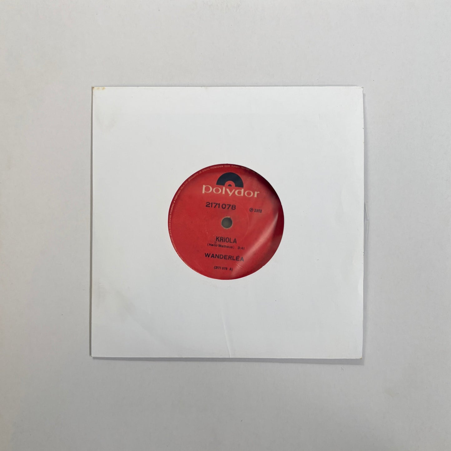 Wanderléa – Kriola 7"