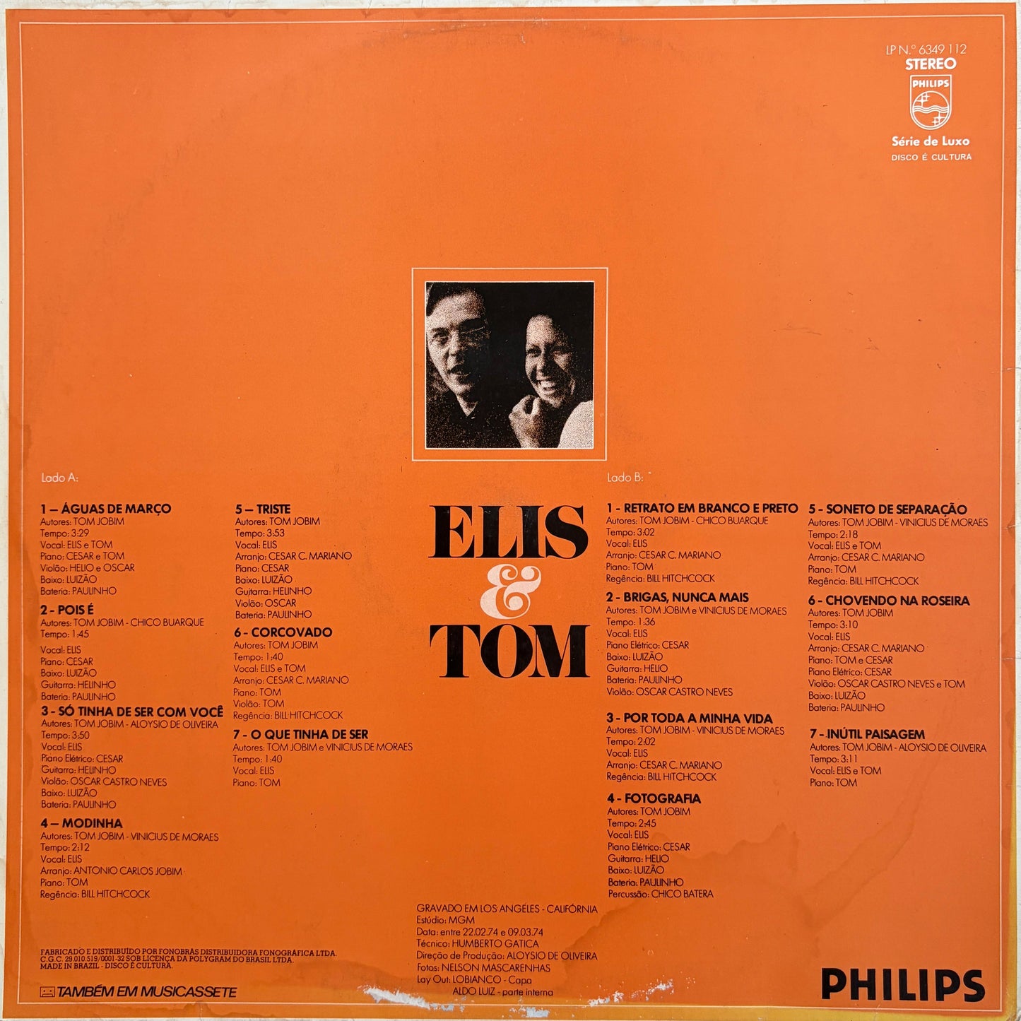Elis & Tom - S/T (1986 Gatefold Press)