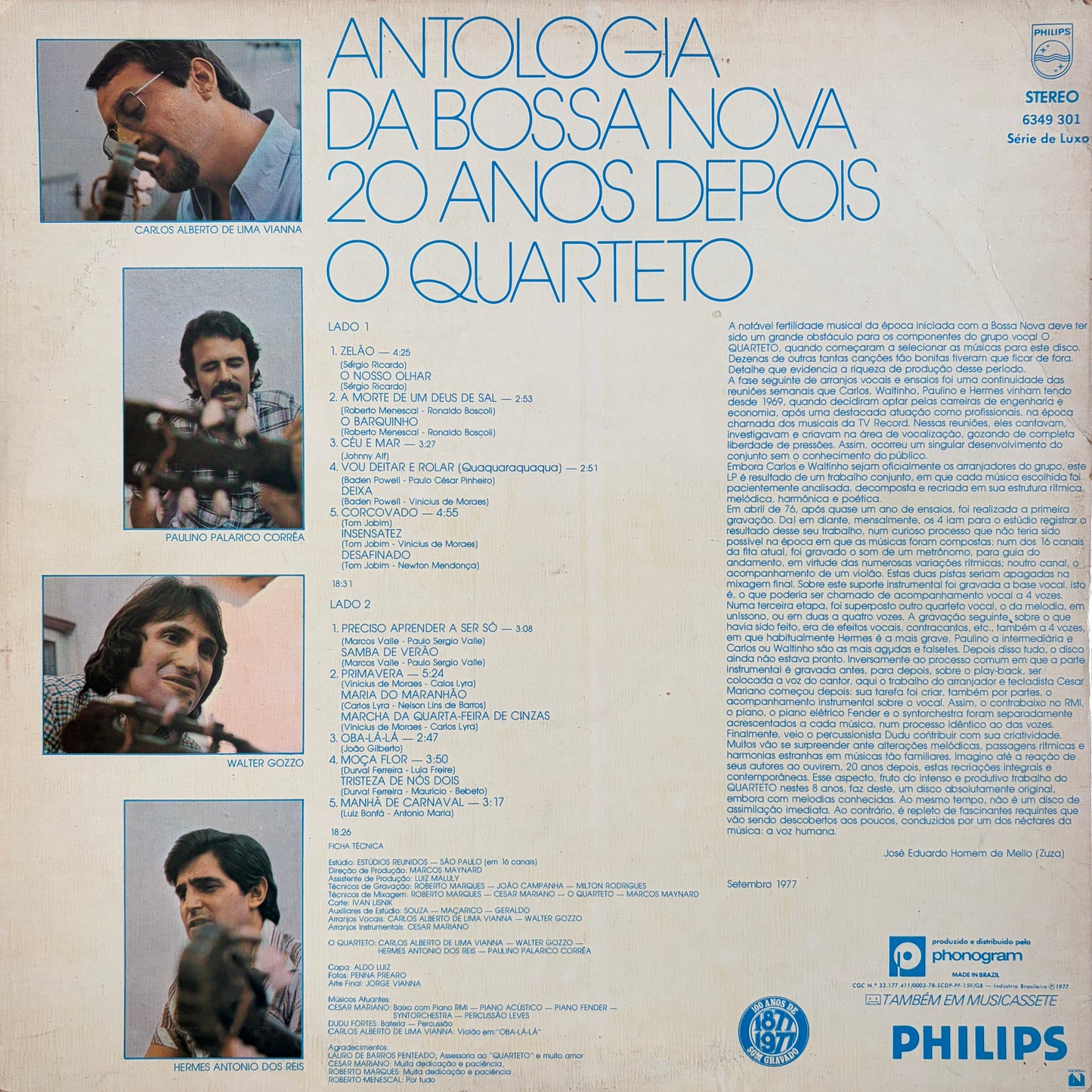 O Quarteto – Antologia Da Bossa Nova 20 Anos Depois