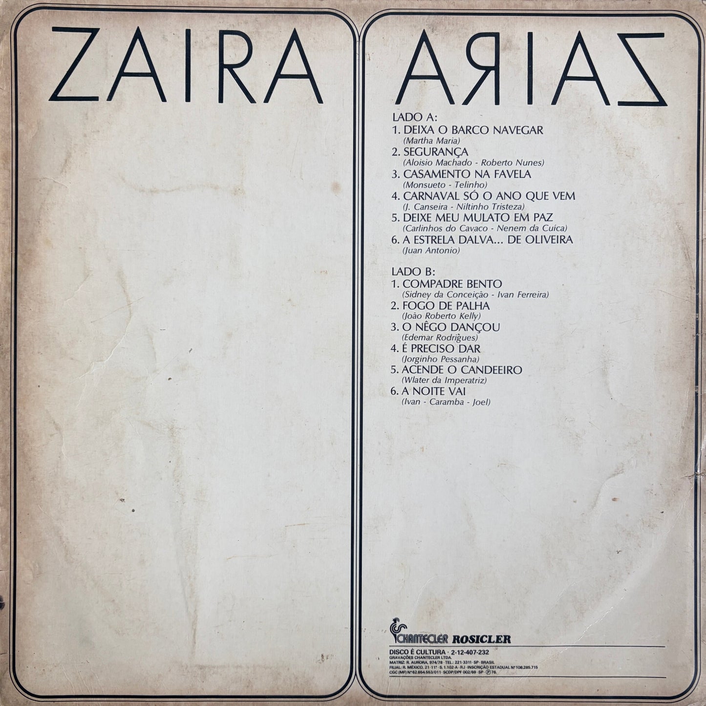 Zaira - S/T 1976