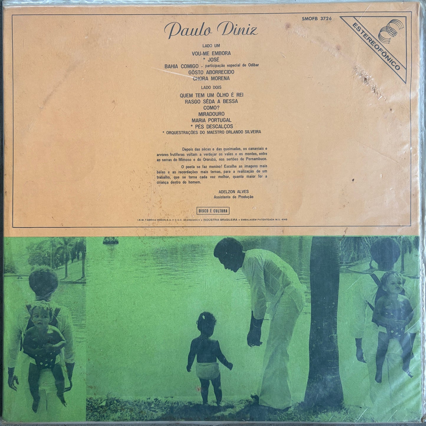 Paulo Diniz – ...E Agora José W/Poster