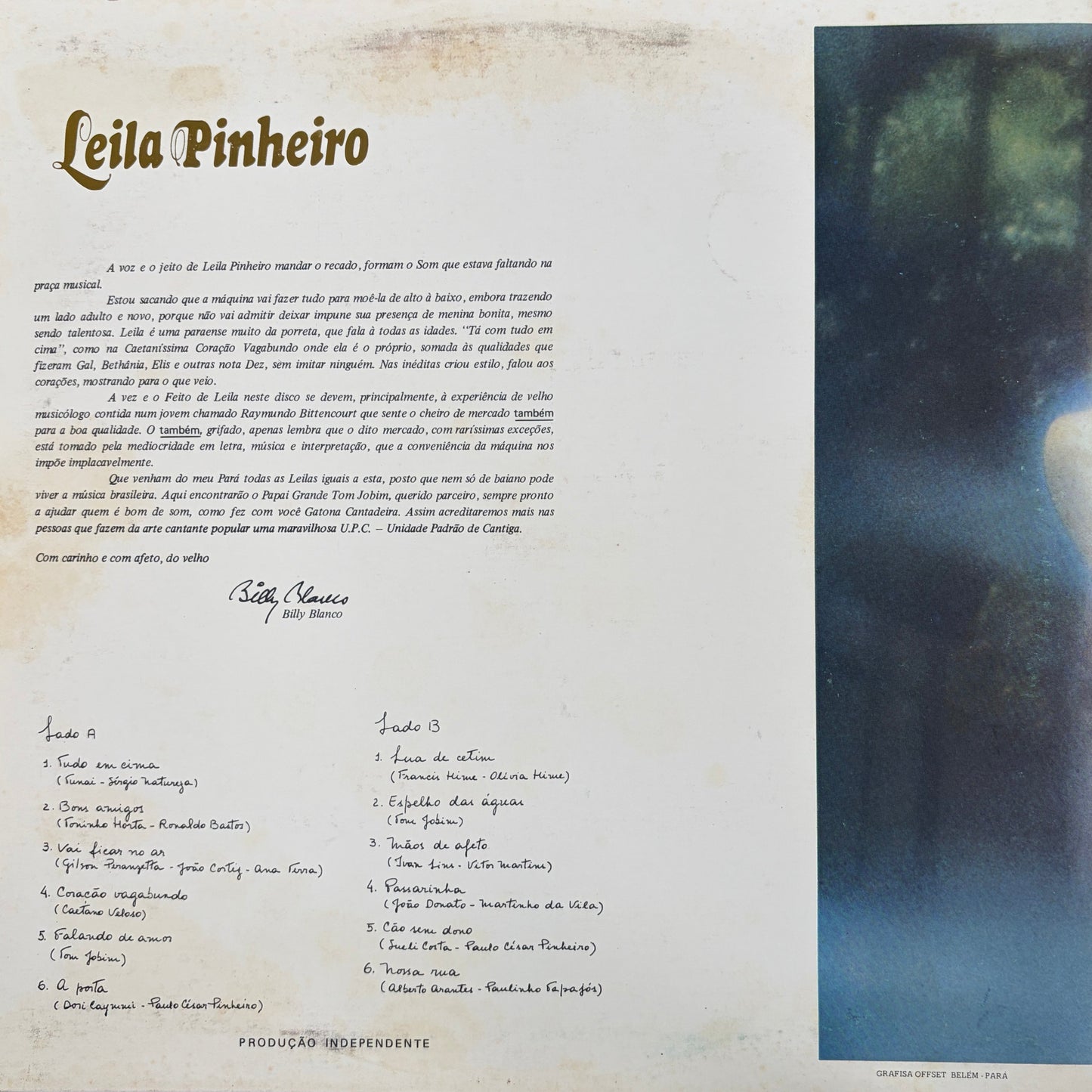 Leila Pinheiro – S/T (Deadstock Copy)