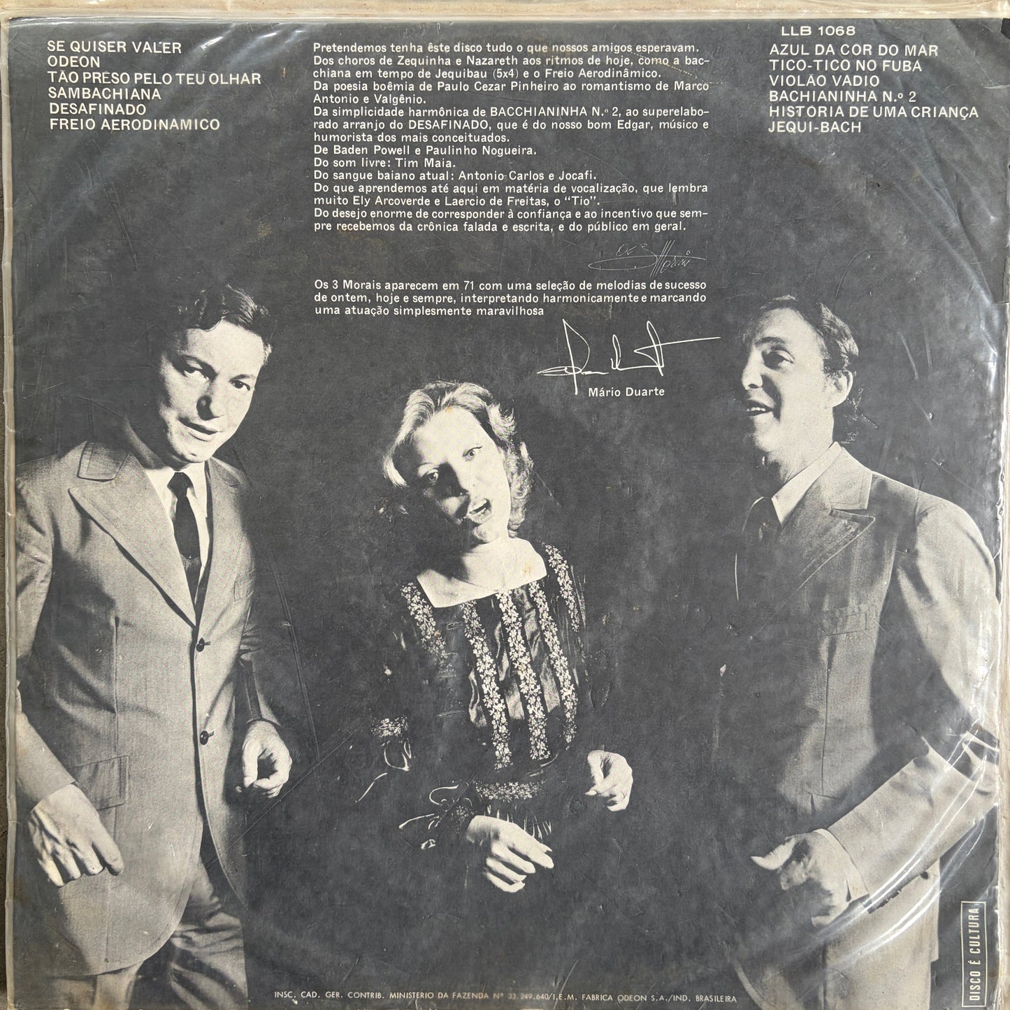 Os 3 Morais – S/T 1971