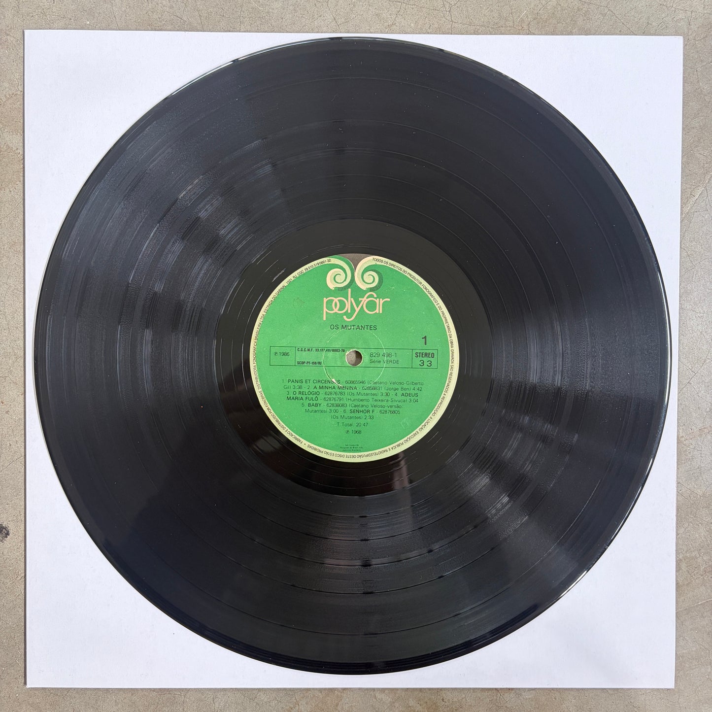 Os Mutantes - S/T (1986 Polyfar Press)