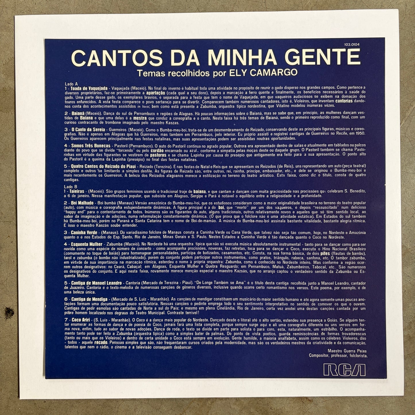 Ely Camargo – Cantos Da Minha Gente