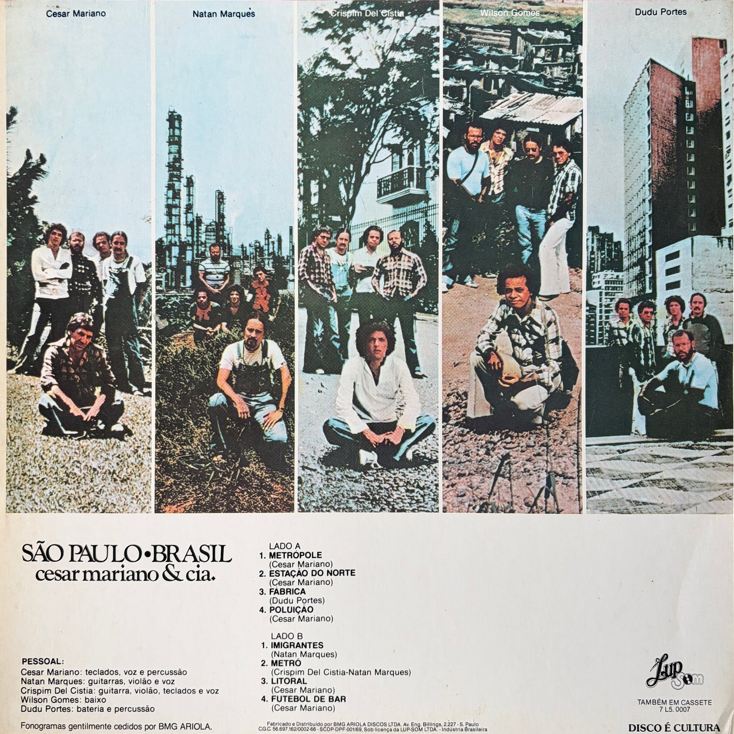 Cesar Mariano & Cia. – São Paulo • Brasil (2nd Press)