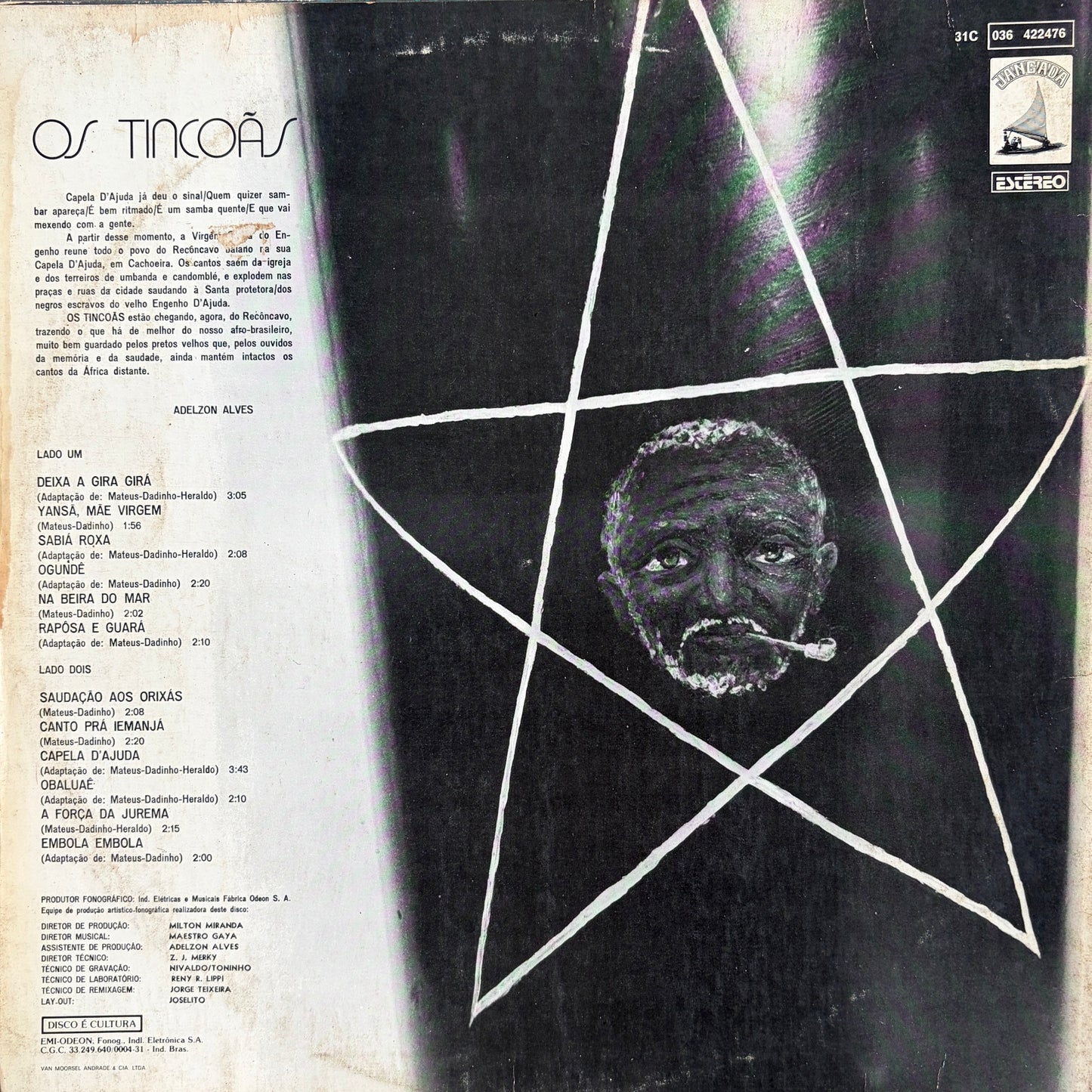 Os Tincoãs - S/T (Jangada Press)