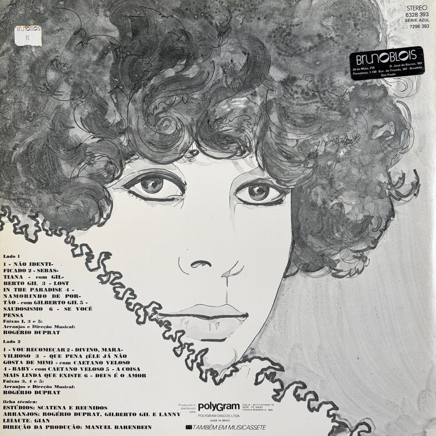 Gal Costa - S/T (1982 Press)