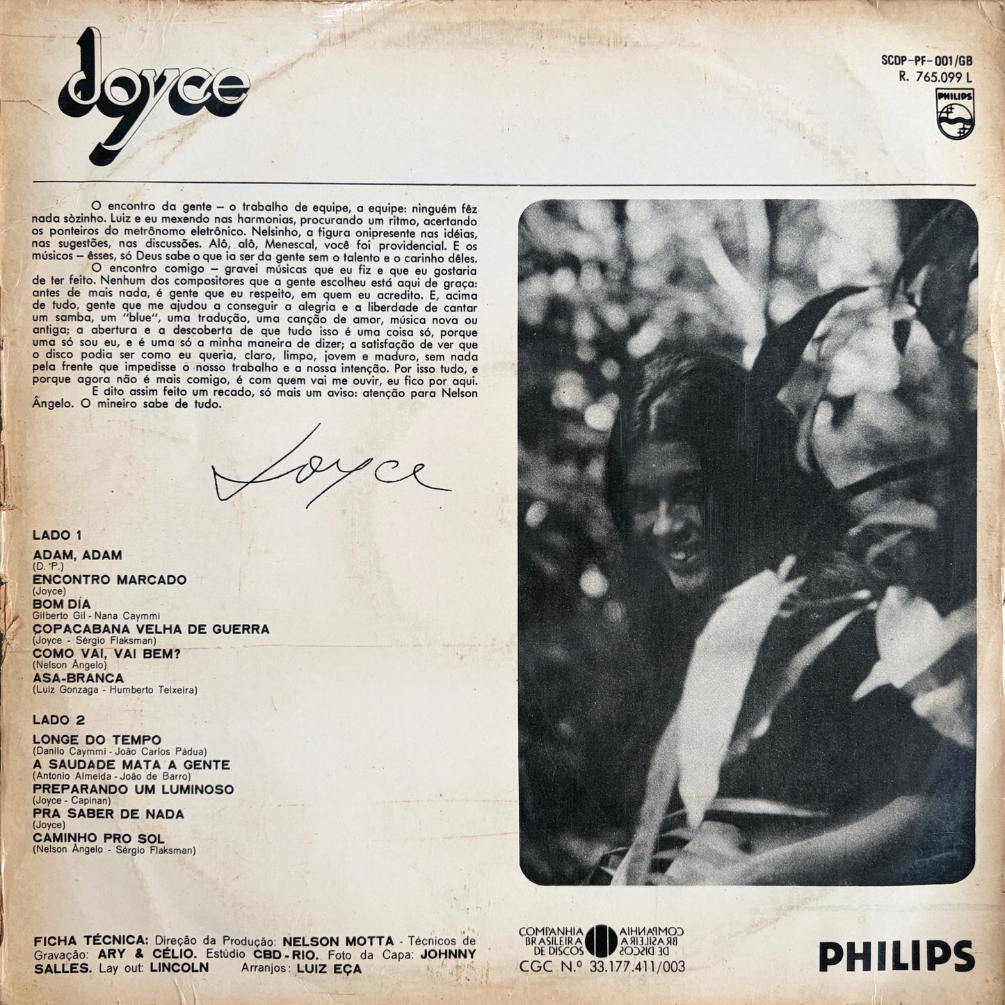 Joyce – Encontro Marcado (OG Mono 1969)