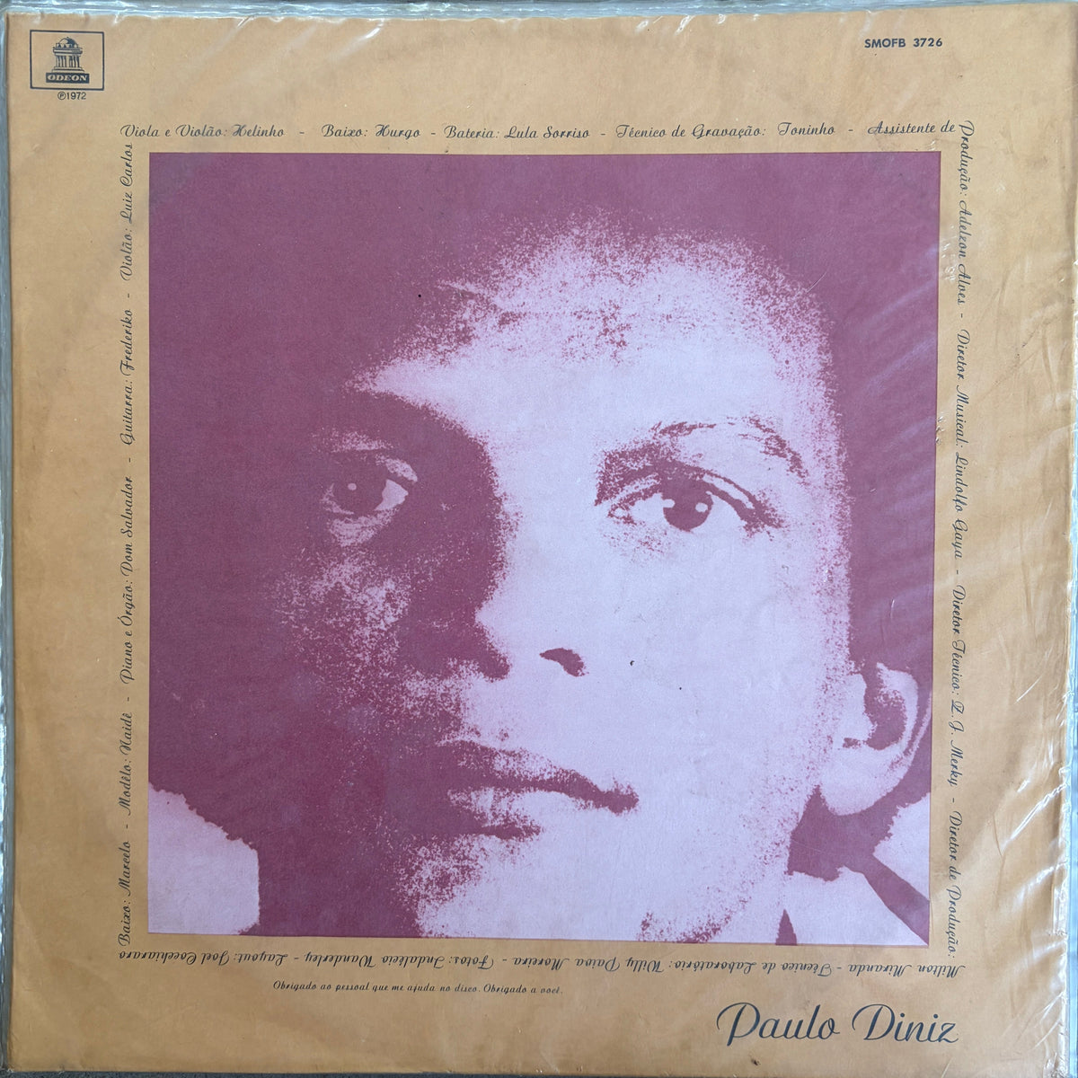 Paulo Diniz – ...E Agora José W/Poster