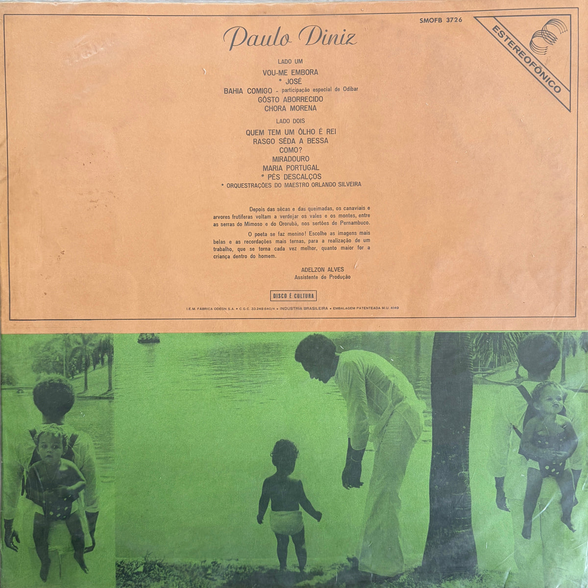 Paulo Diniz – ...E Agora José W/Poster