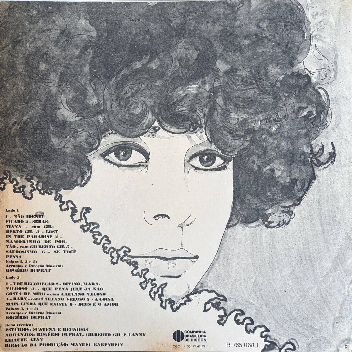 Gal Costa - S/T (OG 1969) - EX Copy!