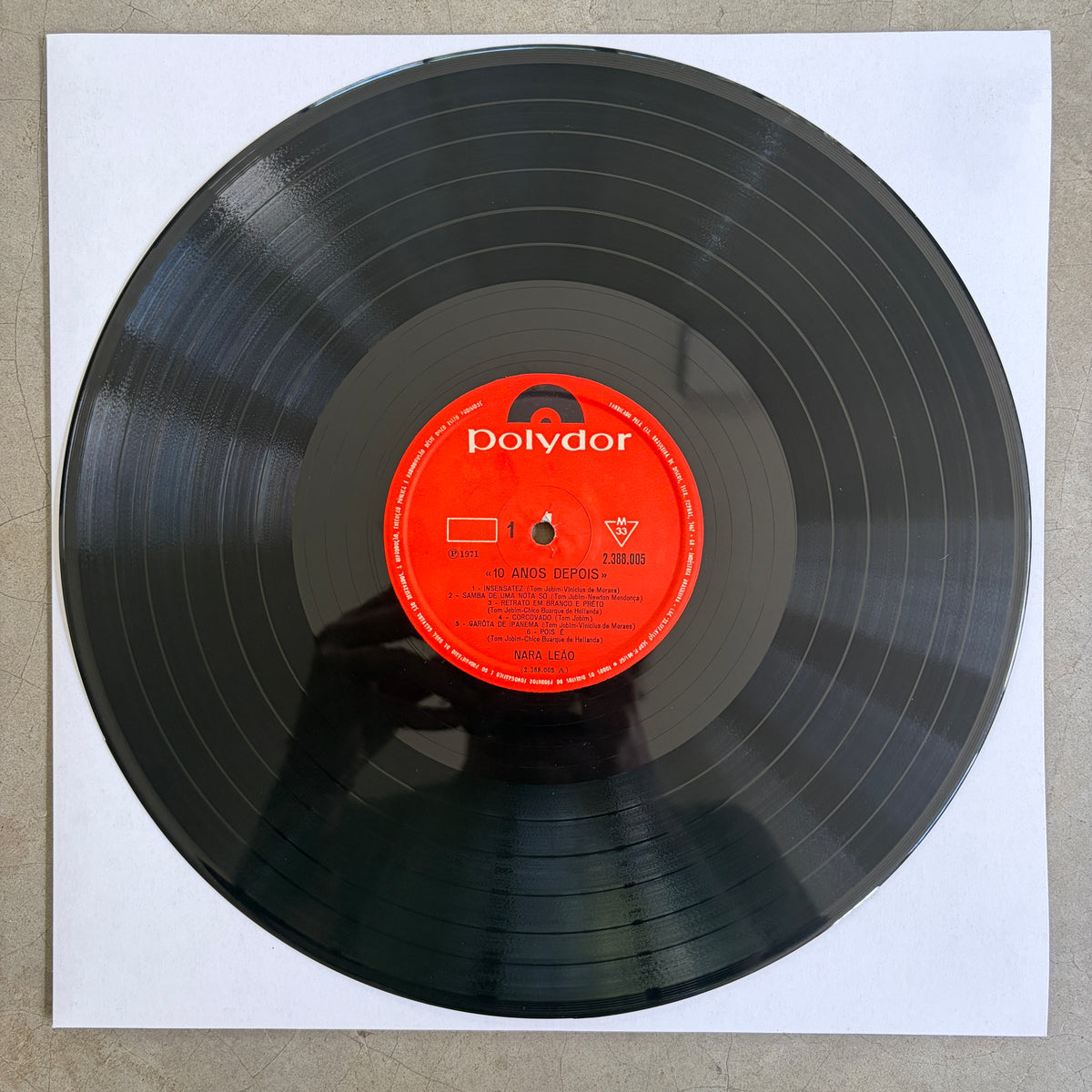 Nara Leão – Dez Anos Depois (1971 Mono Press)