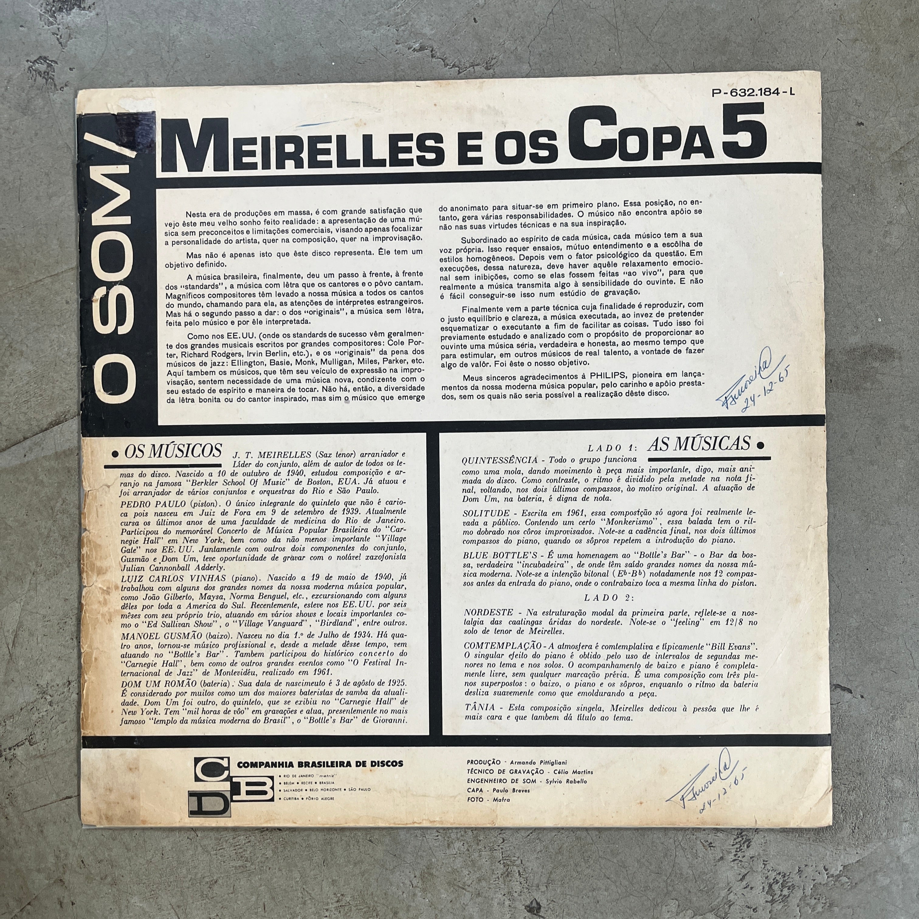 Meirelles Os Copa 5★O Novo Som/JazzBossa 31M1SBST2HL._UF1000,1000_QL80_.jpg
