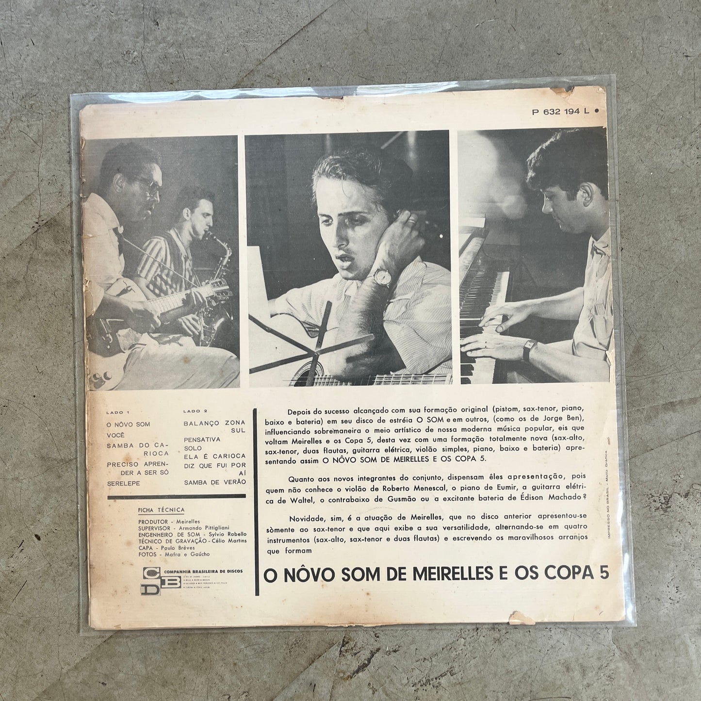 Meirelles E Os Copa 5 – O Nôvo Som (1965 OG)