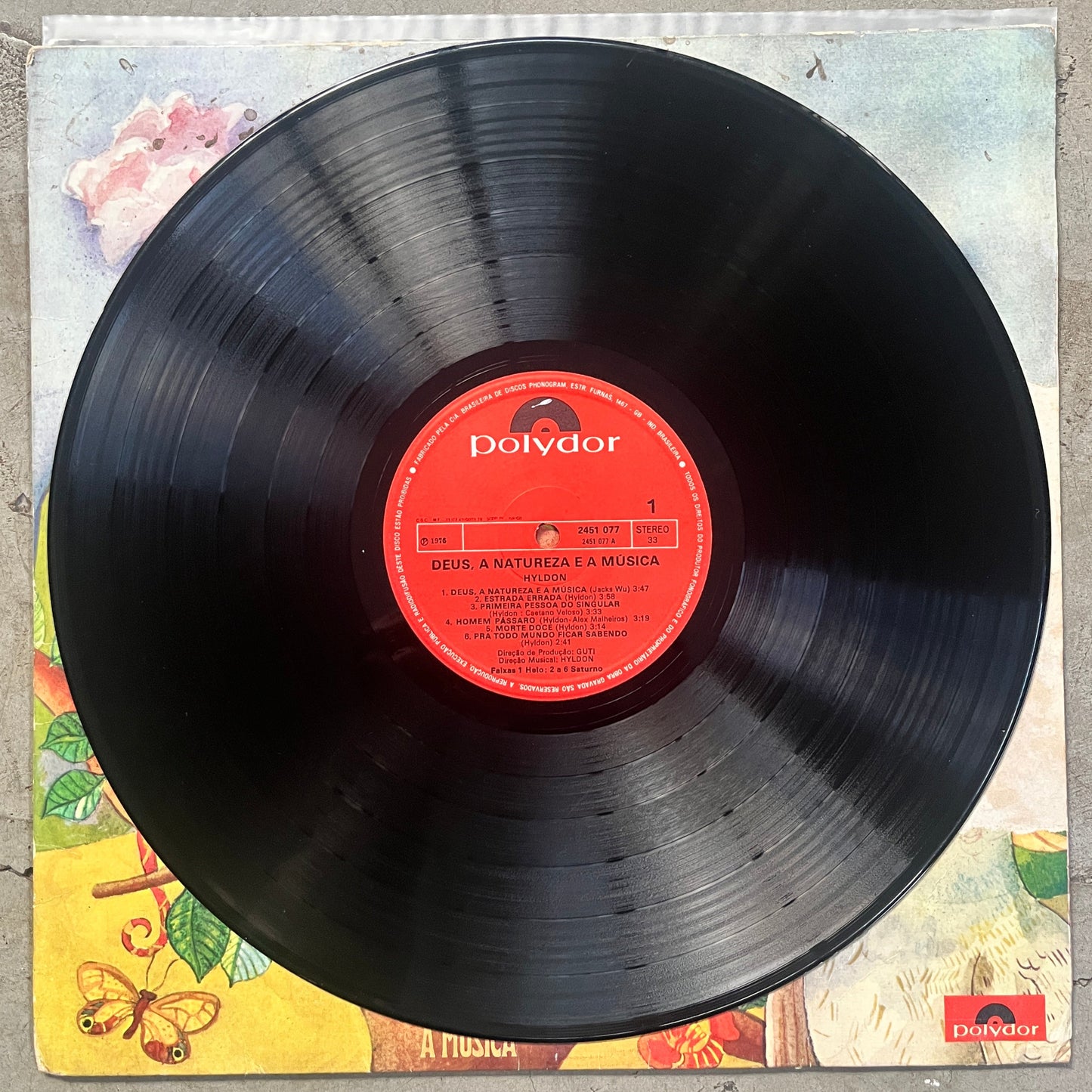 Hyldon - Deus A Natureza E A Música (W/ Poster!)