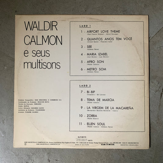 Waldir Calmon – Waldir Calmon E Seus Multisons (1970 2nd press)